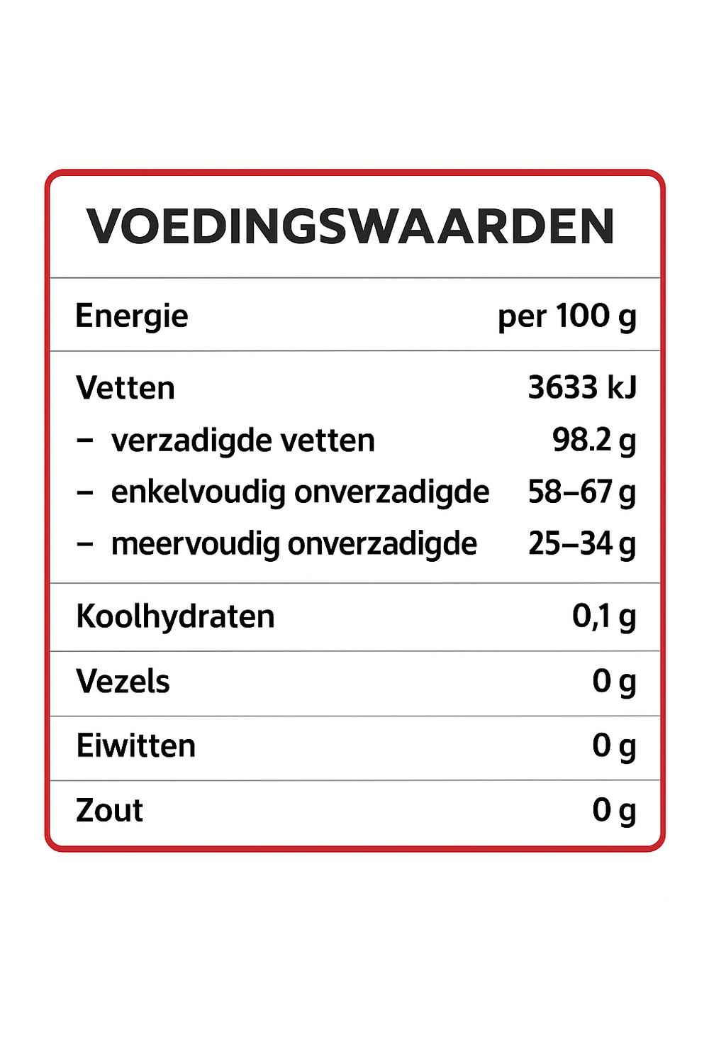 7Nutrition Cooking spray
