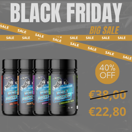 Black friday: whey protein