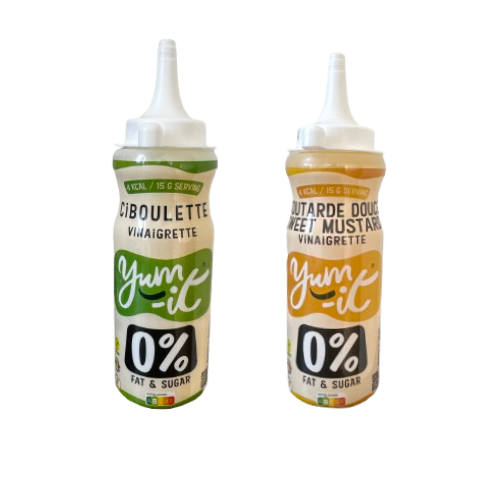 Yum It Dressings – 0% vet & suiker (250g)