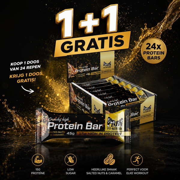 Barre Protéinée Noix Salées & Caramel