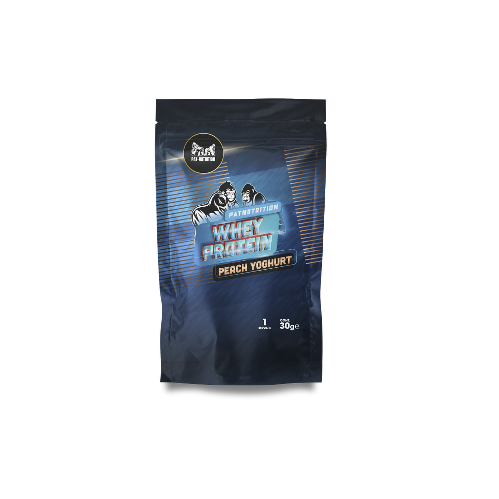 Exemples de sachets de shake protéiné