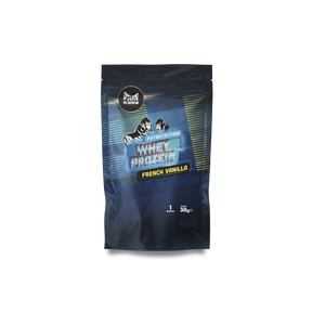 Exemples de sachets de shake protéiné