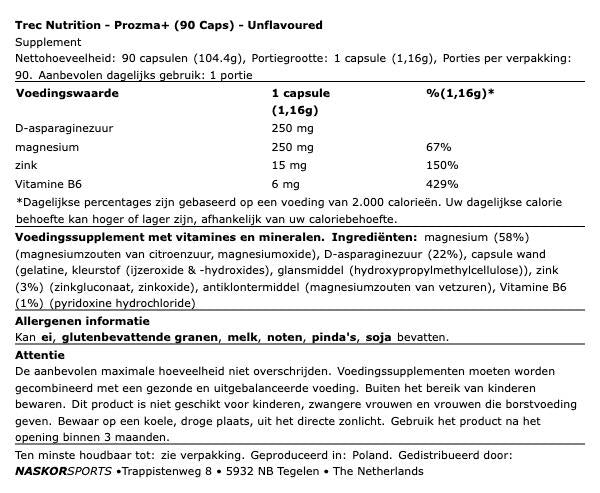Trec Nutrition Prozma+ (90 caps)