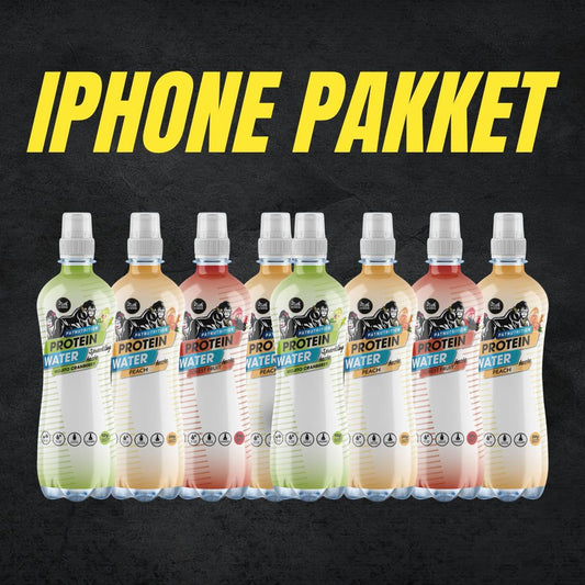 Forfait iPhone eau protéinée (5 six packs)