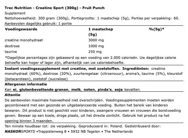 Trec Nutrition Creatine Sport (300g)