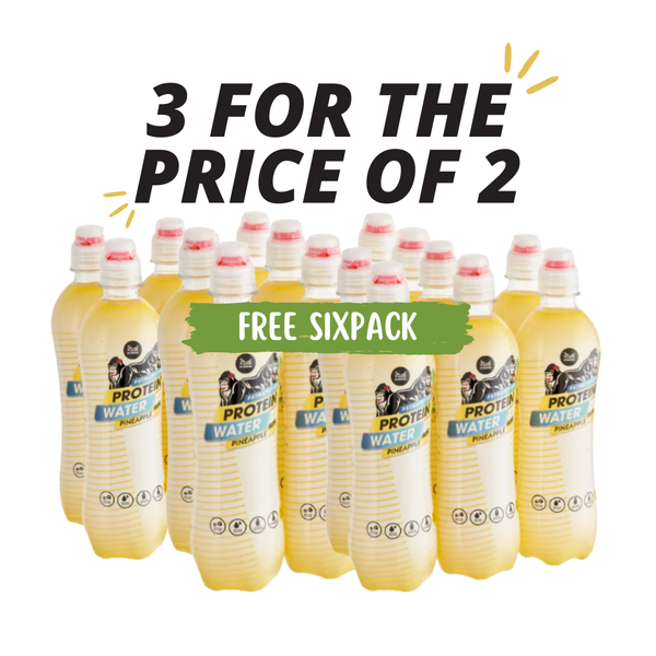 Proteïne water ananas 2+1 gratis