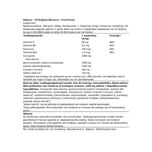 Cellucor C4 Original (60 servings)