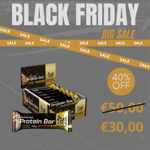 Black friday - Protein bar salted nuts & caramel 24 stuks
