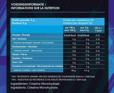 1+1  gratis Creatine