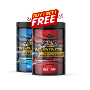 1+1 gratis pre workout double trouble