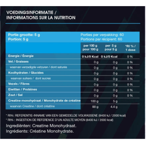 Monohydrate de créatine