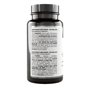Human Protect Zinc Citrate 100 caps